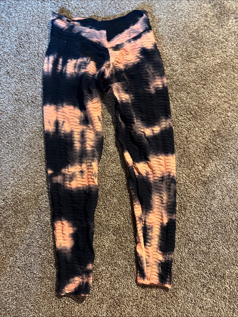Halloween Booty by Brabants Tie-Dye Leggings